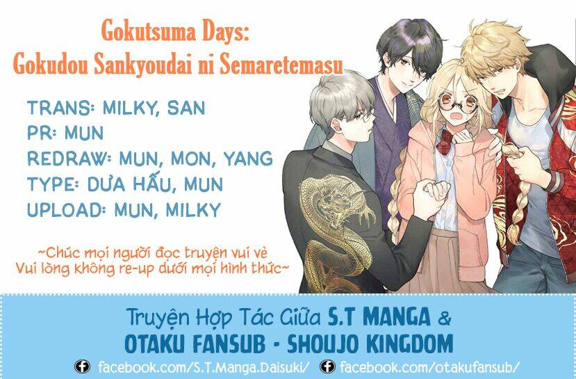 Gokutsuma Days: Gokudou Sankyoudai Ni Semaretemasu Chương 5 Ảnh 3