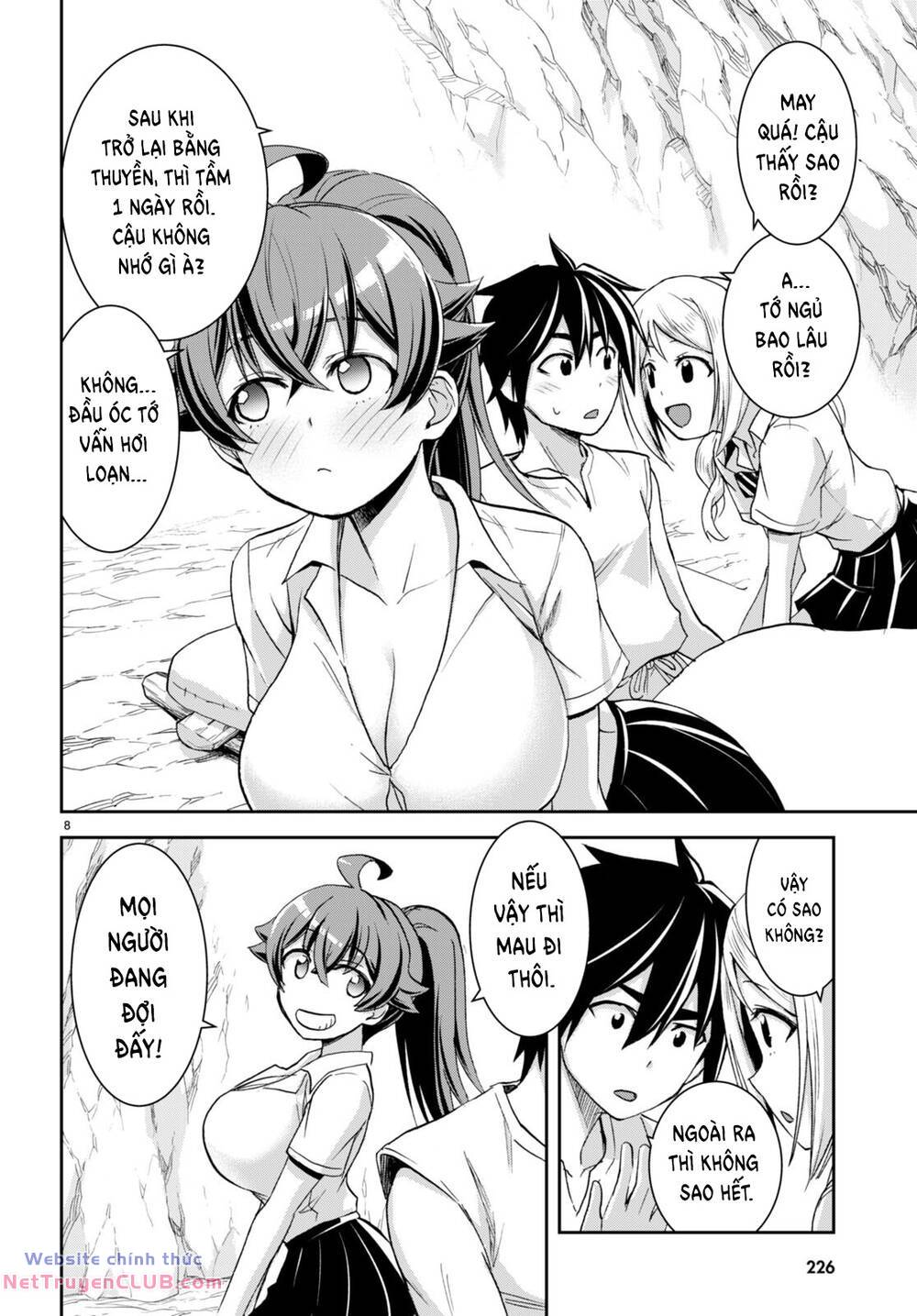 Gakkou No Minna To Isekai No Mujintou Ni Tenishitakedo Ore Dake Rakushou Desu Chương 25 Ảnh 15