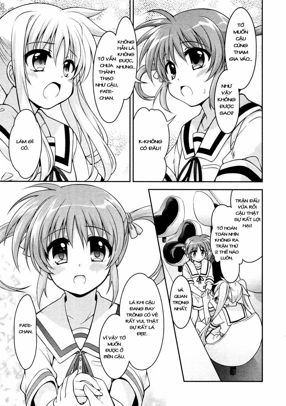 Mahou Shoujo Lyrical Nanoha Innocent Chương 4 Ảnh 8