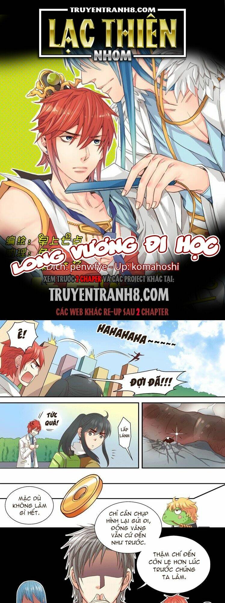 Long Vương Đi Học Chương 24 Ảnh 2