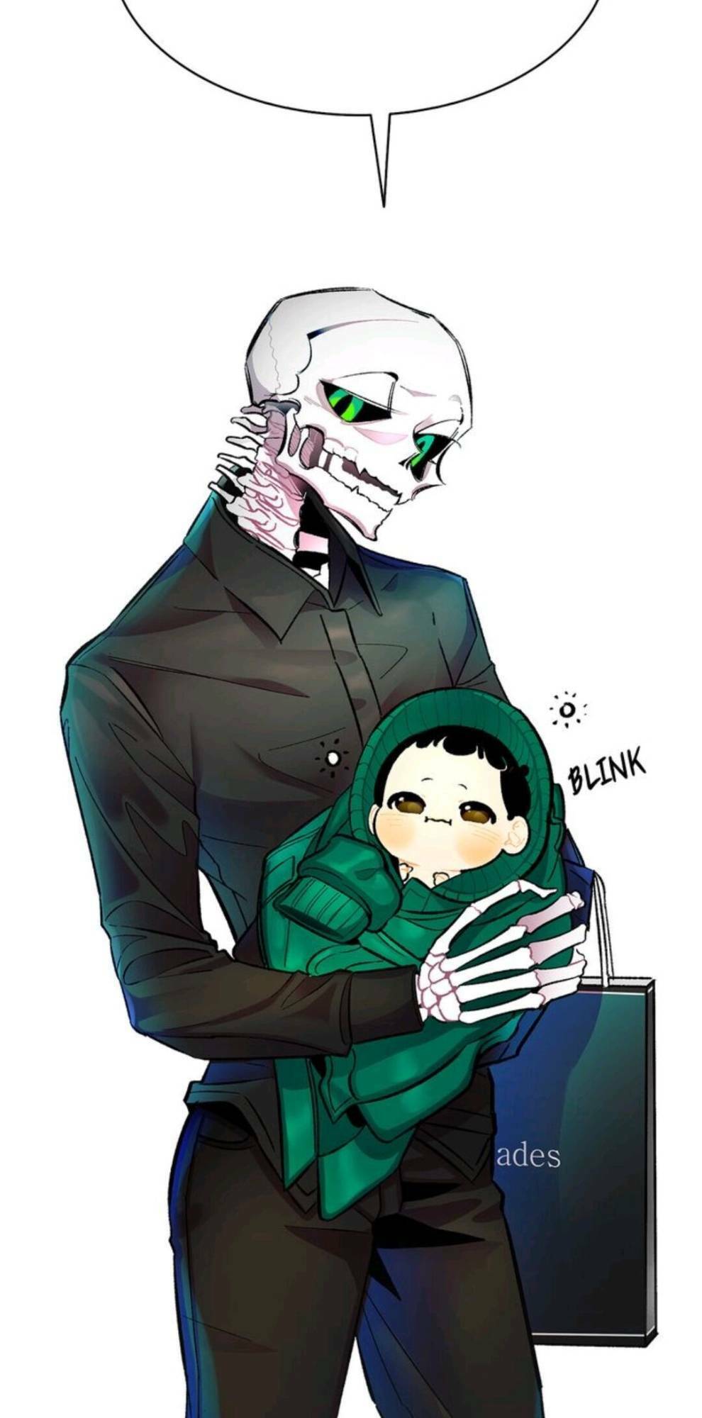 Skeleton Bất Đắt Dĩ Trở Thành Bố Của Bé Mèo Con Chương 15 Ảnh 32