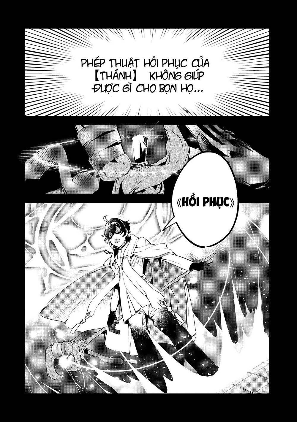 Kurotonbi No Seija ~Tsuihou Sareta Kaifuku Jutsushi Wa, Ariamaru Maryoku De Yami Mahou Wo Kiwameru Chương 1 Ảnh 24