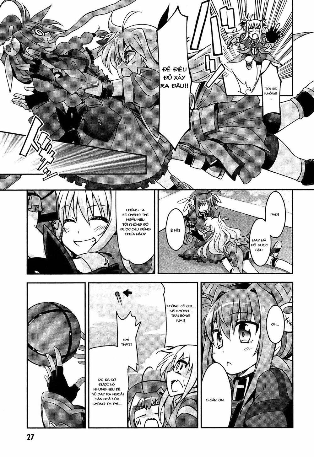 Mahou Shoujo Lyrical Nanoha Innocent Chương 5 Ảnh 31