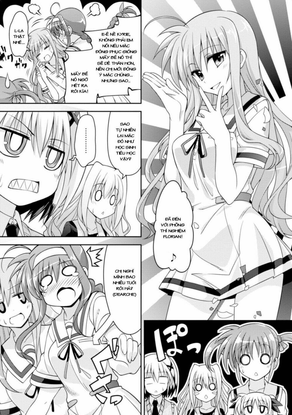 Mahou Shoujo Lyrical Nanoha Innocent Chương 9 Ảnh 18