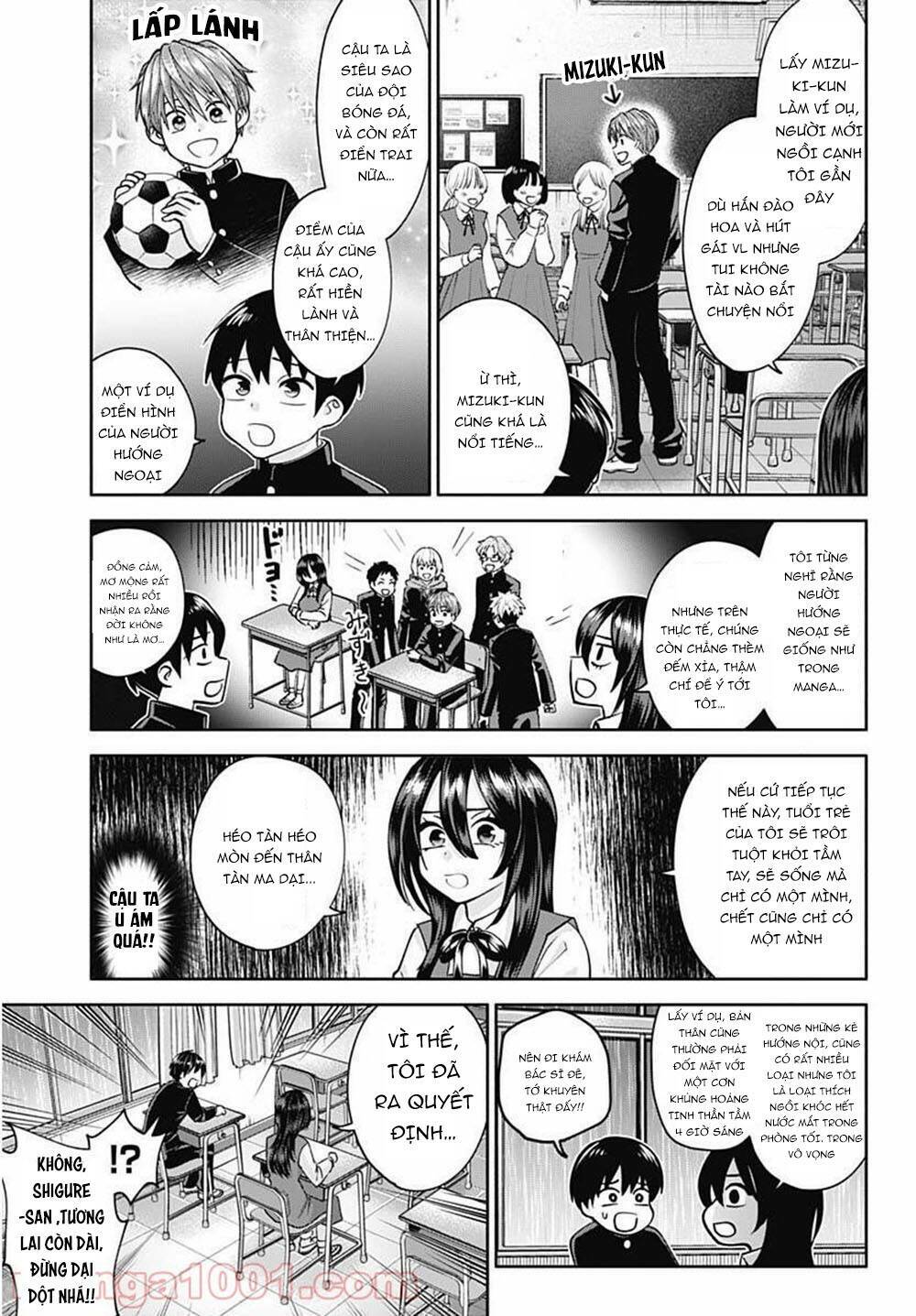 Shigure-San Muốn Trở Thành Người Hướng Ngoại!! Chương 1 Ảnh 13
