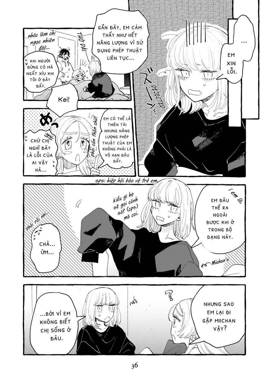 Mi-Chan To Airi Mii-Chan Quên Mang Bữa Trưa! Nàng Phù Thủy Bắt Tay Lên Đường Đưa Cơm Thôi! Chương 8 Ảnh 11