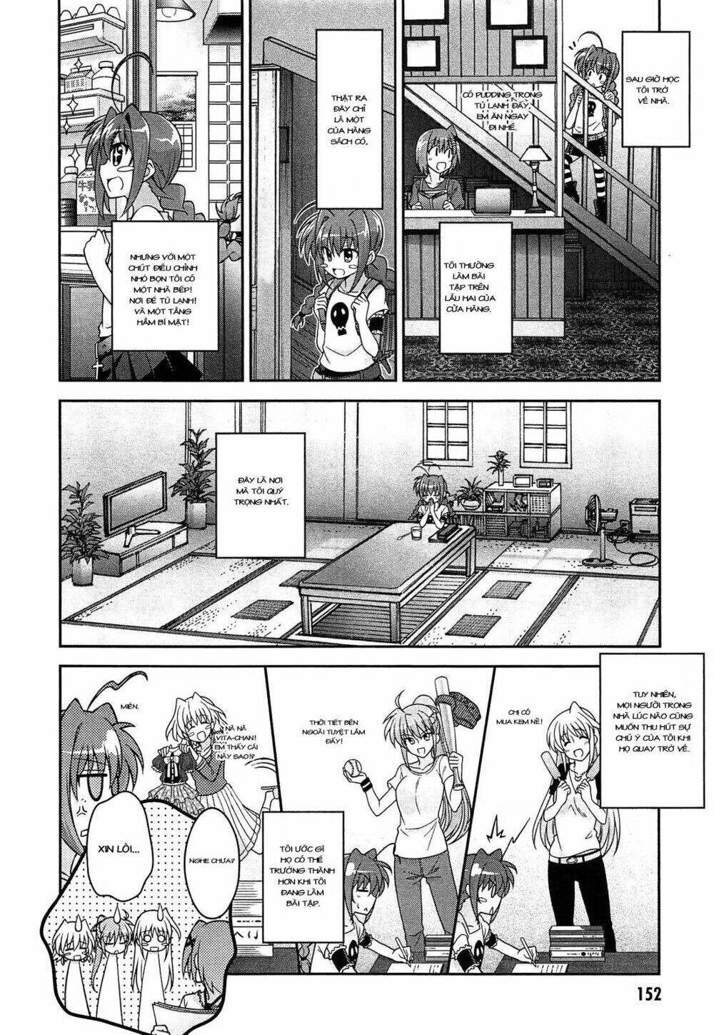 Mahou Shoujo Lyrical Nanoha Innocent Chương 8.5 Ảnh 7