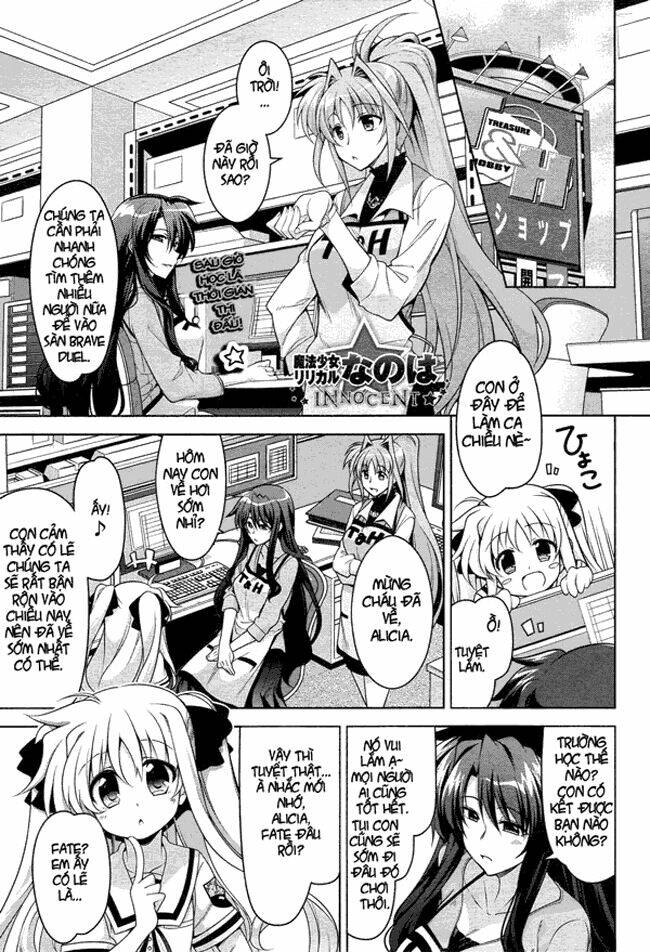 Mahou Shoujo Lyrical Nanoha Innocent Chương 2 Ảnh 3