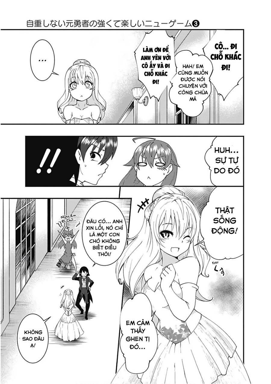 Jichou Shinai Motoyuusha No Tsuyokute Tanoshii New Game Chương 25 Ảnh 10