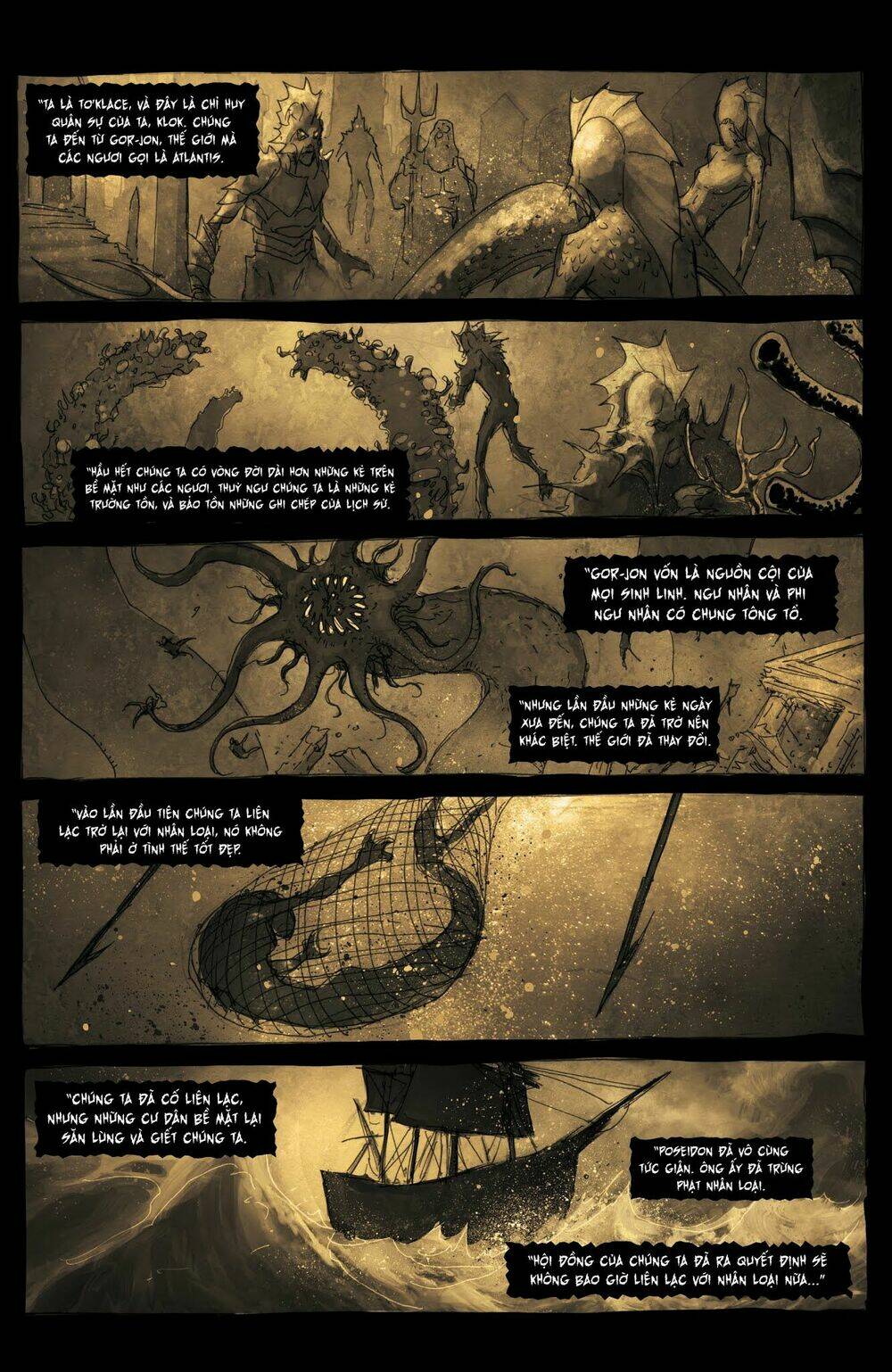 Broken Moon: Legends Of The Deep - Trăng Tàn: Huyền Kỳ Nơi Sâu Thẳm Chương 2.1 Ảnh 7
