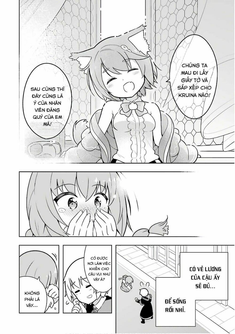 Wakamono No Kuro Mahou Hanare Ga Shinkoku Desu Ga, Shuushoku Shite Mitara Taiguu Iishi Chương 4 Ảnh 27