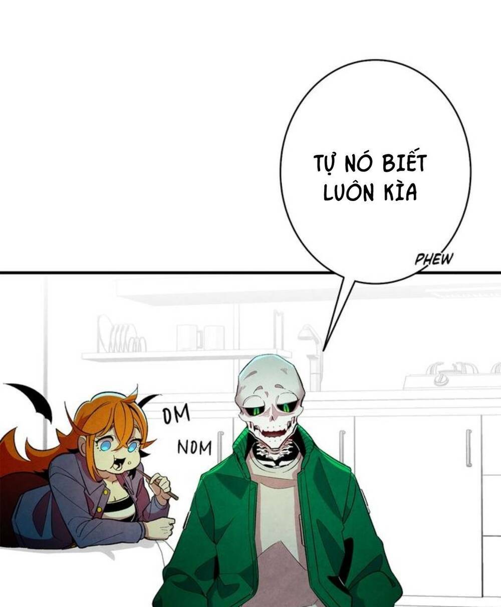 Skeleton Bất Đắt Dĩ Trở Thành Bố Của Bé Mèo Con Chương 5 Ảnh 2