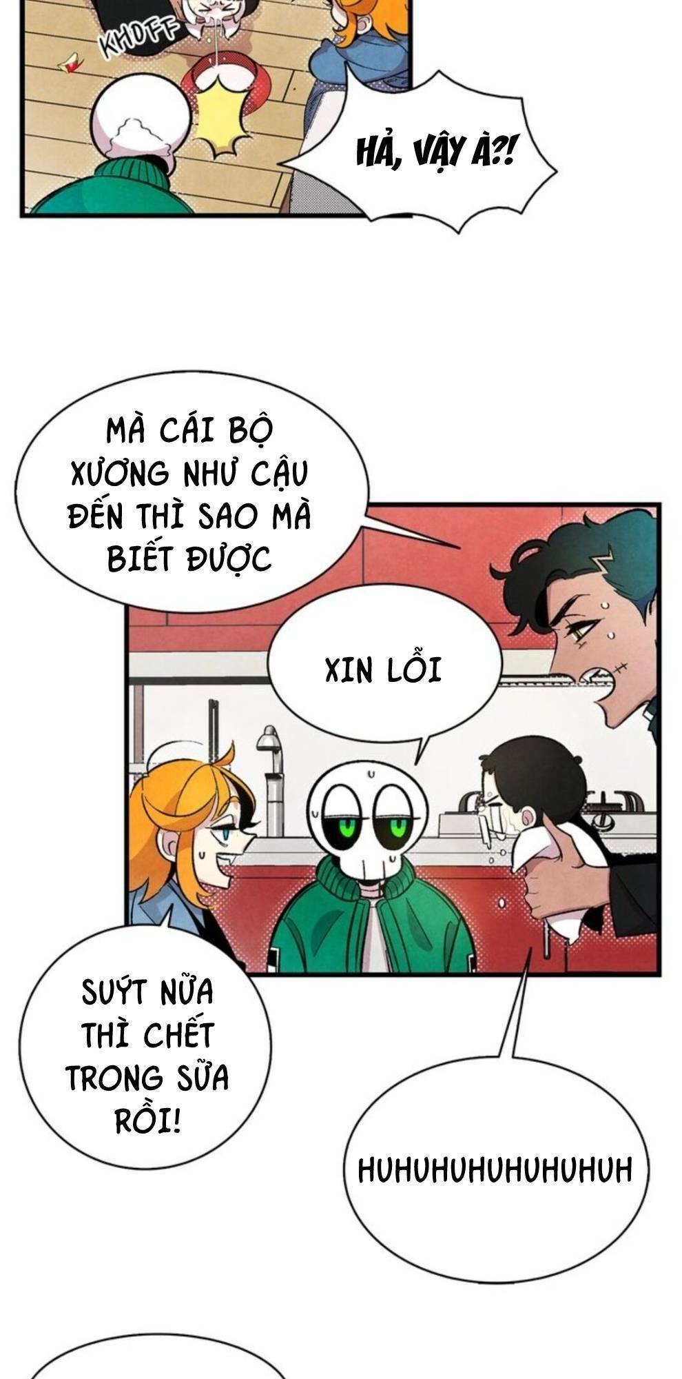 Skeleton Bất Đắt Dĩ Trở Thành Bố Của Bé Mèo Con Chương 5 Ảnh 6