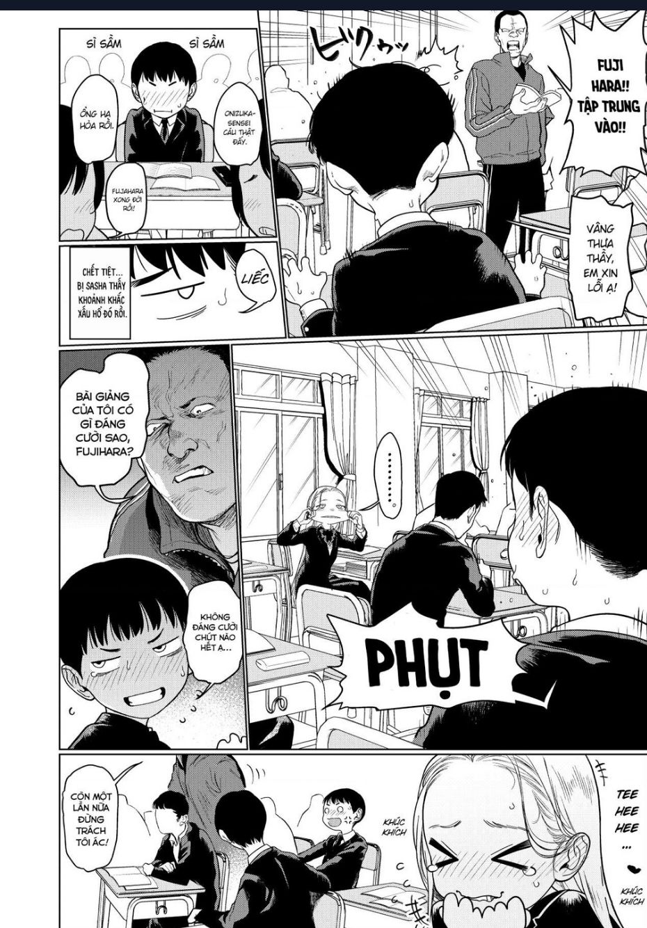 Bé Sơ Trung Sasha Và Thằng Bạn Otaku Cùng Lớp Chương 17 Ảnh 3