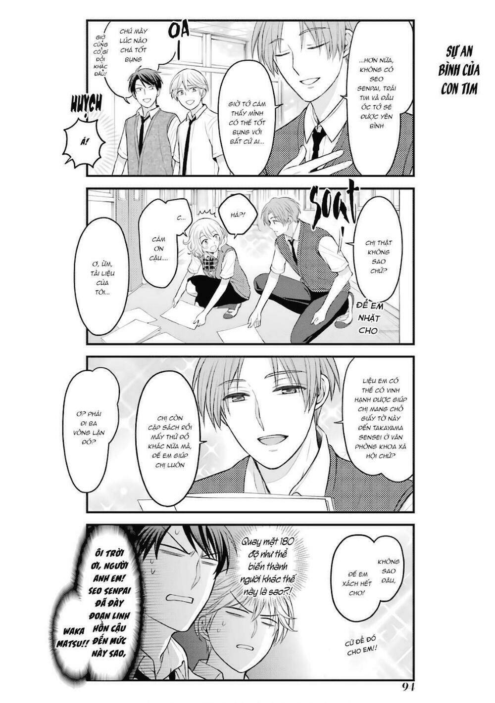 Gekkan Shoujo Nozaki-Kun Chương 95 Ảnh 6
