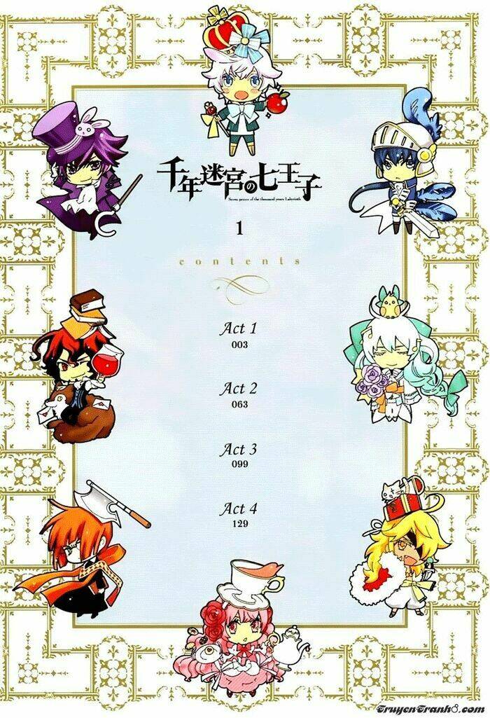 Seven Prince Of The Thousand Years Labyrinth Chương 1 Ảnh 6