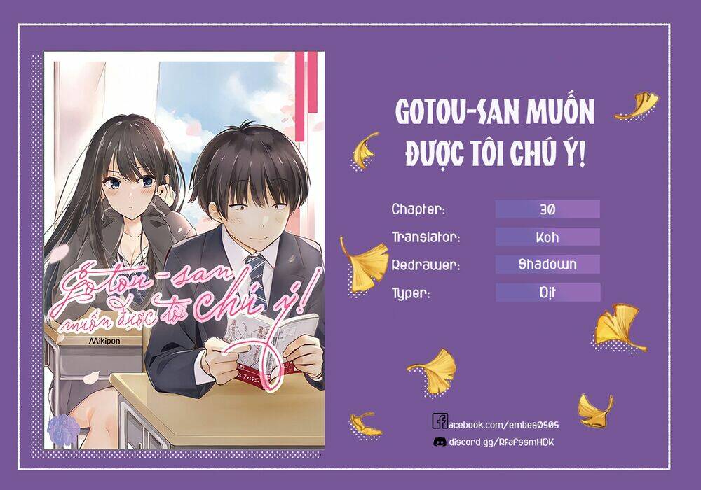 Gotou-San Wa Furimukasetai! Chương 30 Ảnh 3