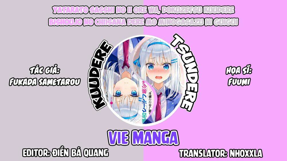 Yatarato Sasshi No Ii Ore Wa, Dokuzetsu Kuudere Bishoujo No Chiisana Dere Mo Minogasazu Ni Guigui Ik Chương 1.2 Ảnh 2