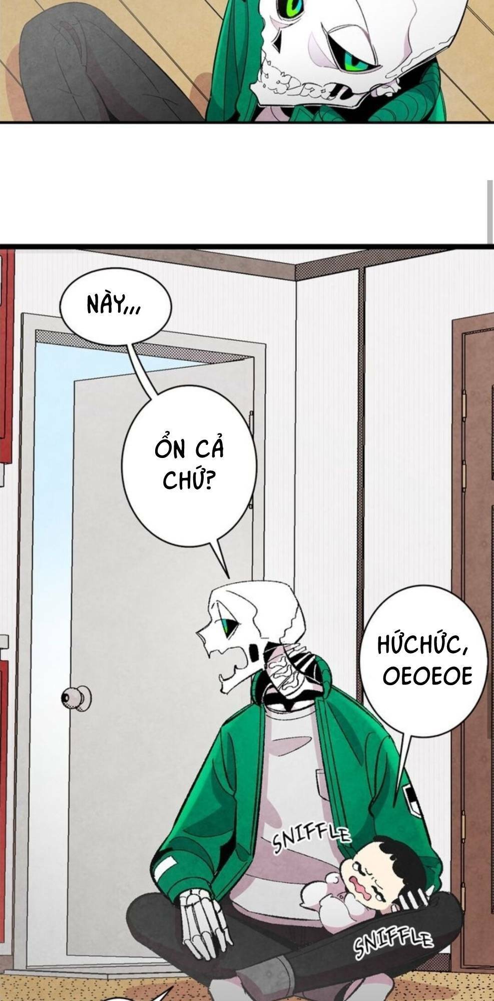 Skeleton Bất Đắt Dĩ Trở Thành Bố Của Bé Mèo Con Chương 5 Ảnh 24