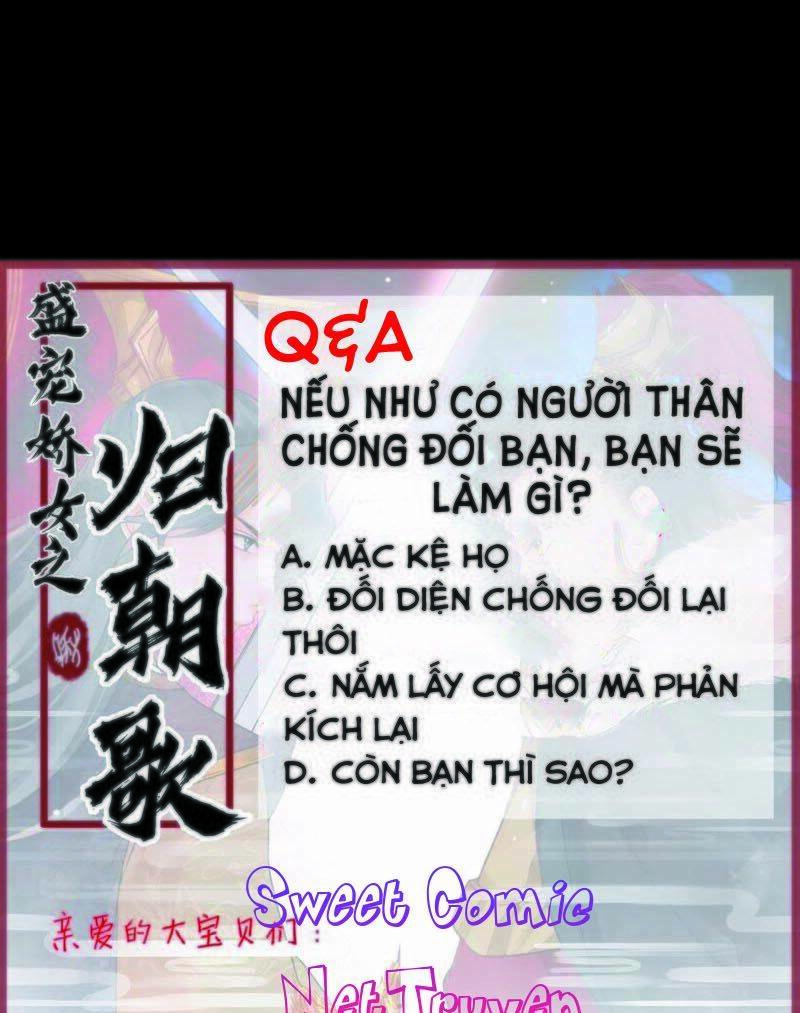 Thịnh Sủng Kiều Nữ Trở Về Triều Ca Chương 24 Ảnh 33