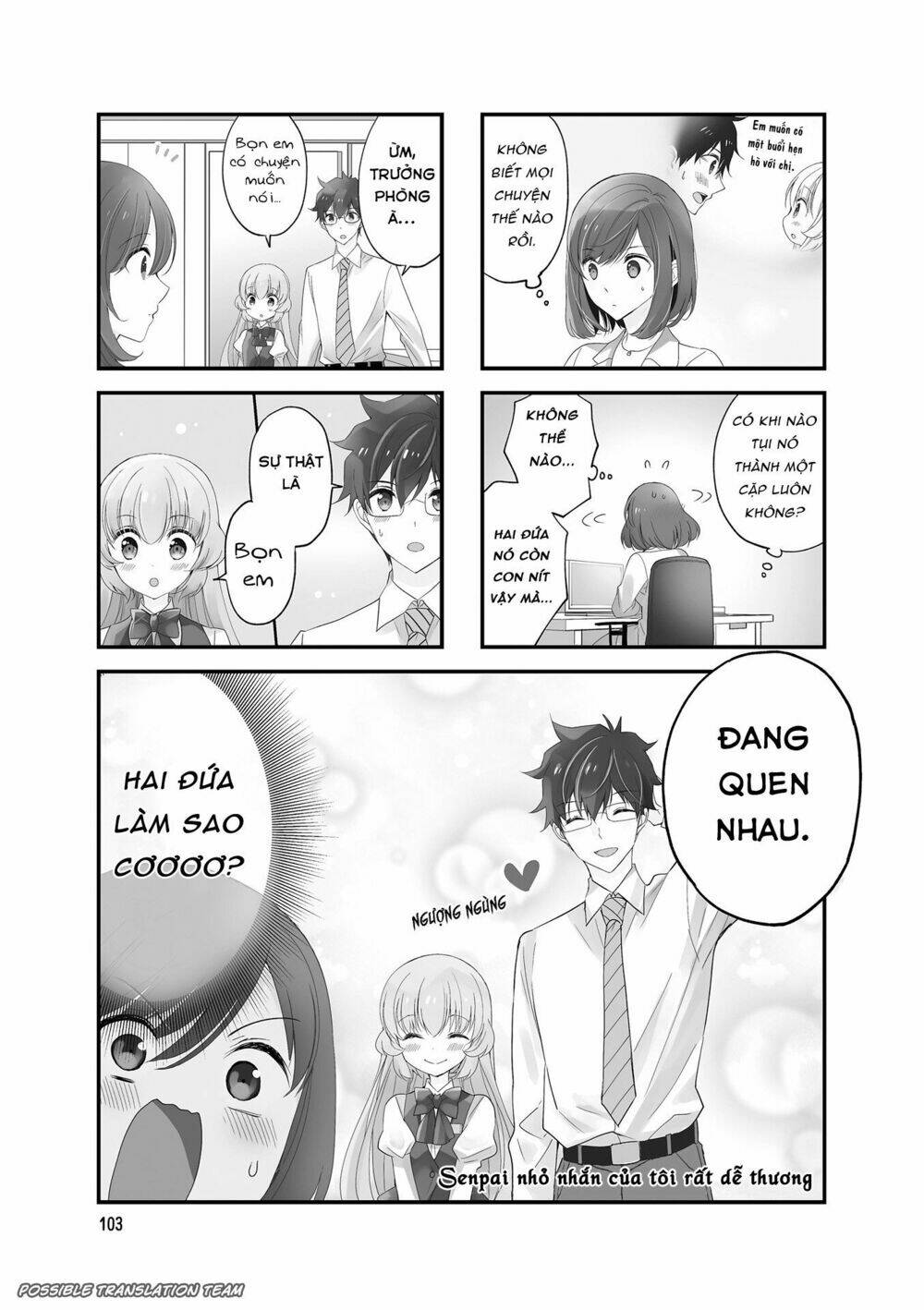 Senpai Nhỏ Nhắn Của Tôi Rất Dễ Thương Chương 29 Ảnh 4