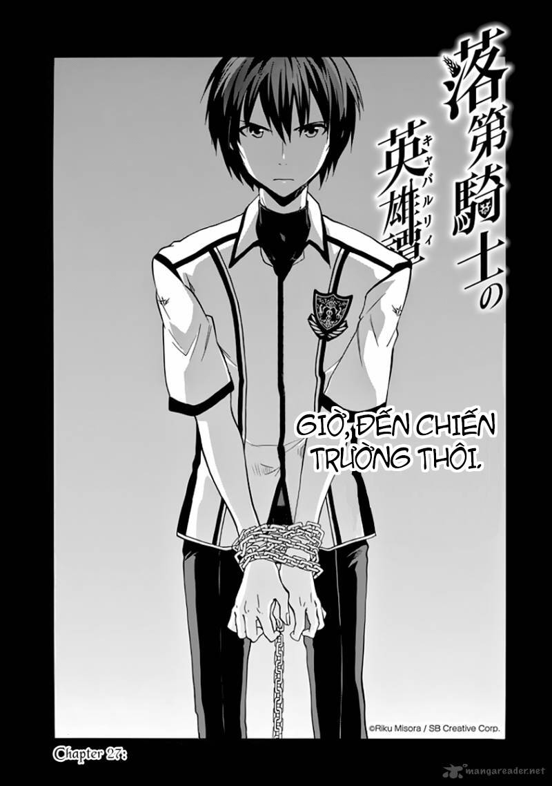 Rakudai Kishi No Eiyuutan Chương 27 Ảnh 3