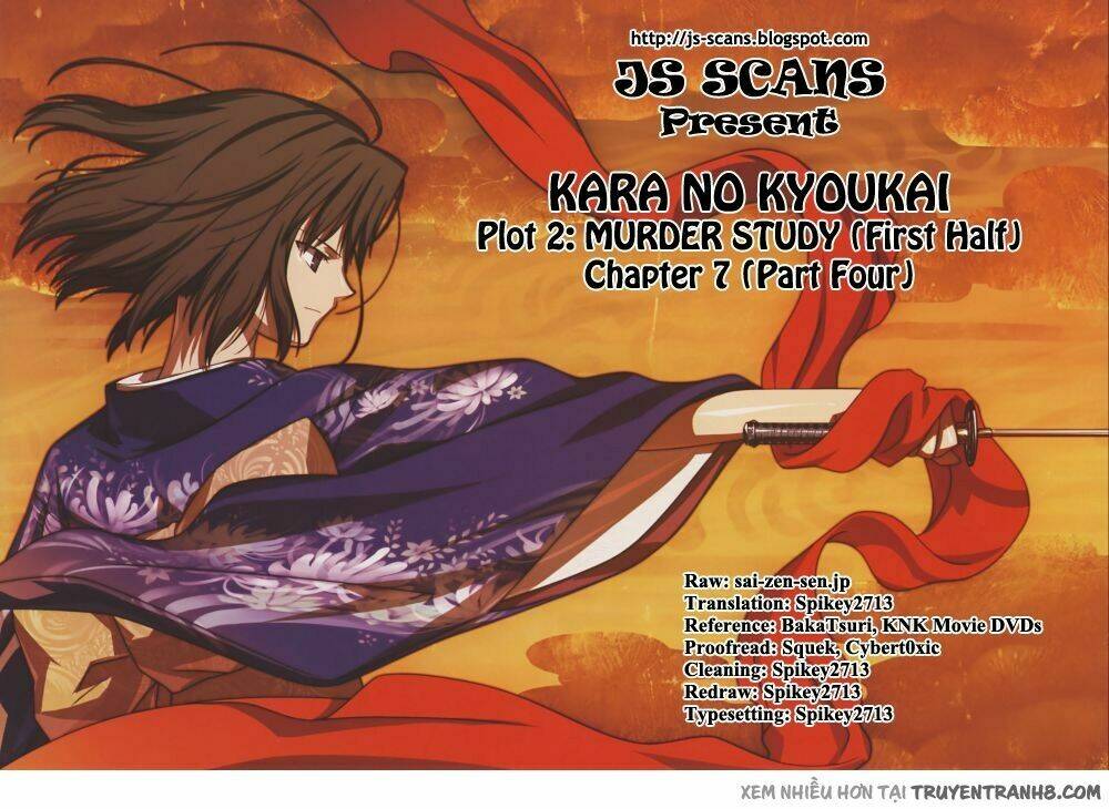 Kara No Kyoukai - The Garden Of Sinners Chương 7 Ảnh 24