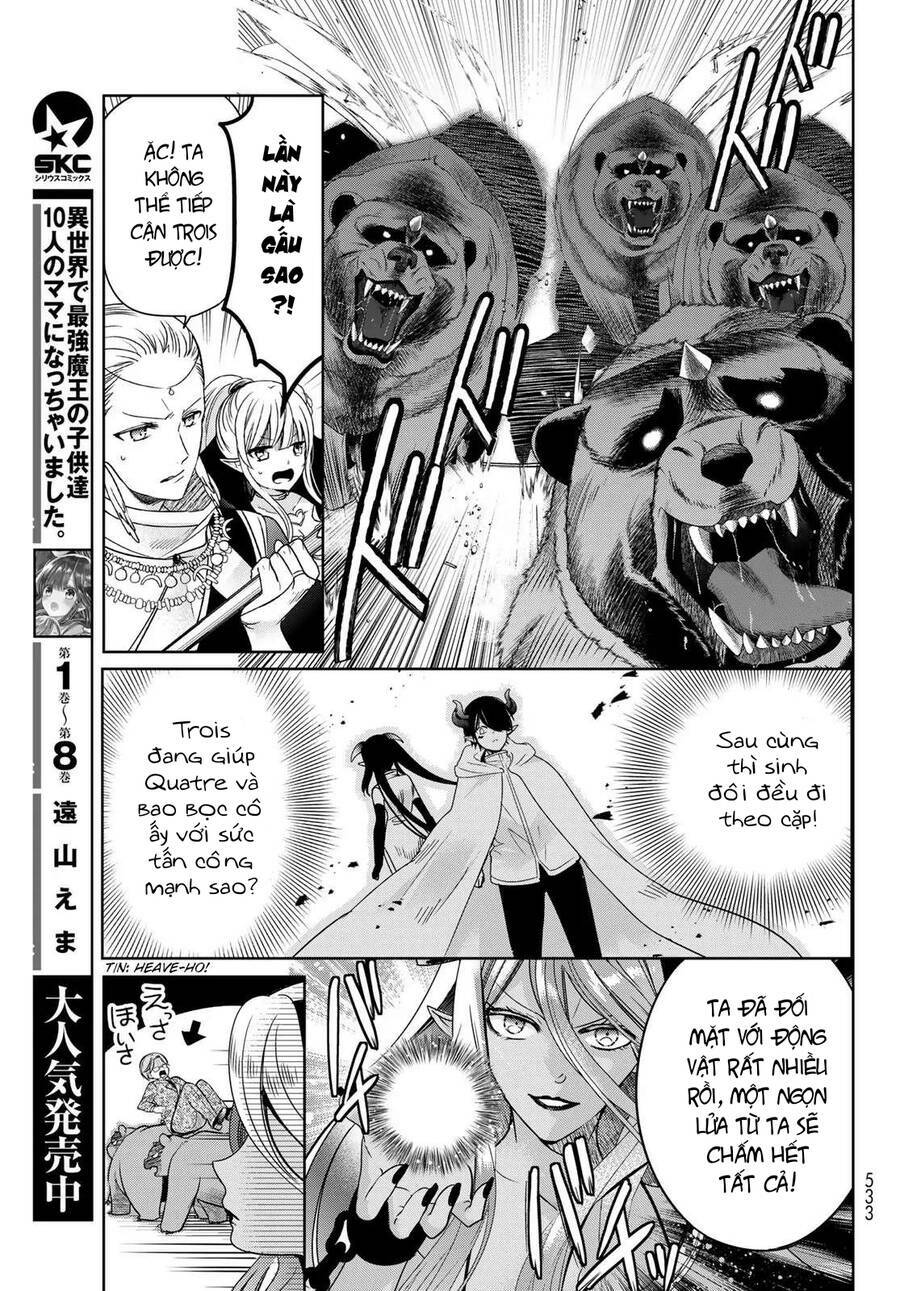 Isekai De Saikyo Mao No Kodomotachi No Mama Ni Natchaimashita Chương 35.2 Ảnh 4