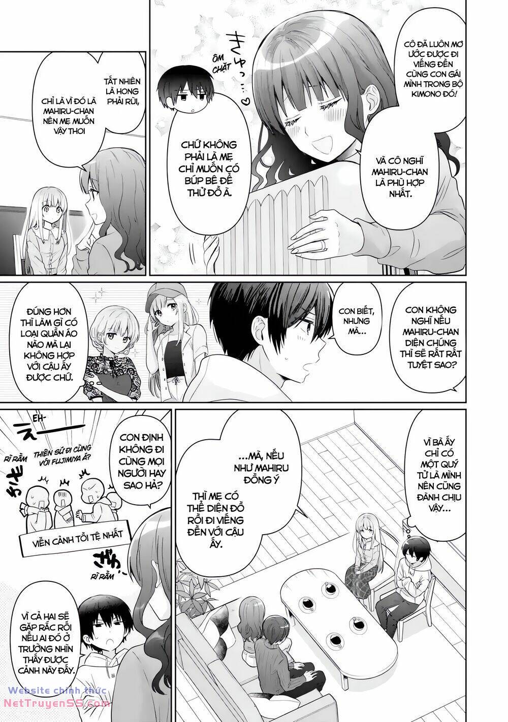 Otonari No Tenshi-Sama Ni Itsunomanika Dame Ningen Ni Sareteita Ken Chương 14.3 Ảnh 10