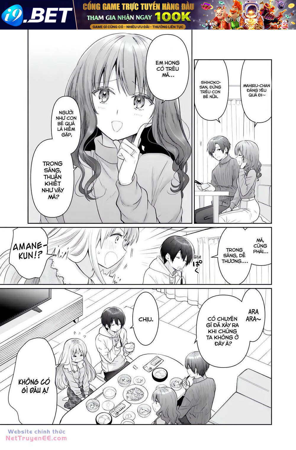 Otonari No Tenshi-Sama Ni Itsunomanika Dame Ningen Ni Sareteita Ken Chương 15.2 Ảnh 11