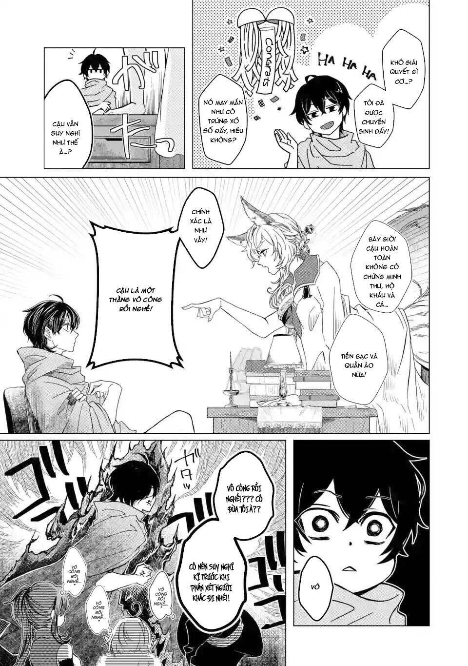 Level 0 No Maou-Sama, Isekai De Boukensha Wo Hajimemasu Chương 1.3 Ảnh 20