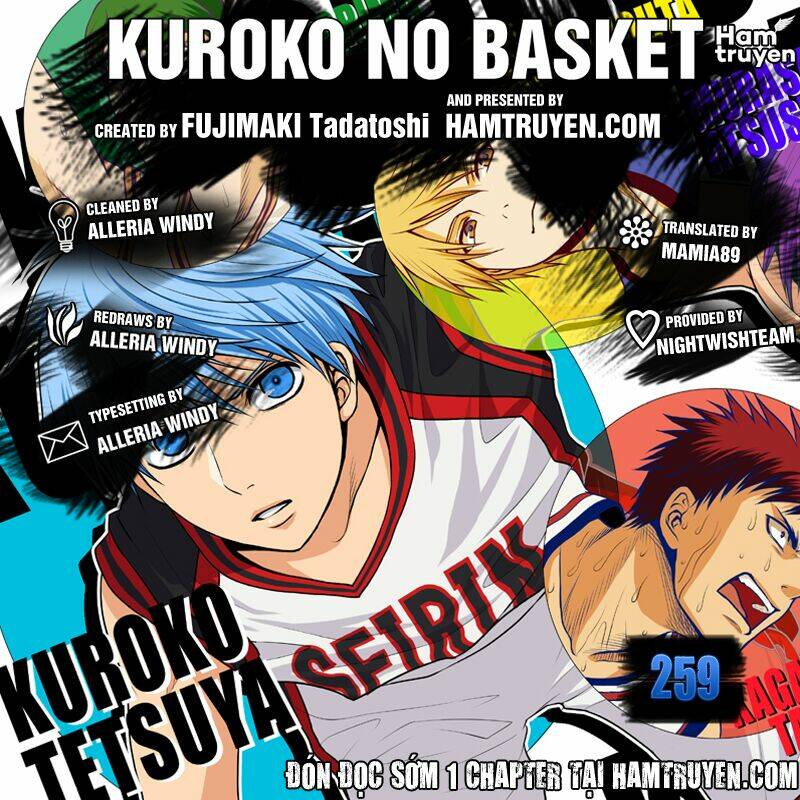 Vua Bóng Rổ Kuroko Chương 259 Ảnh 3