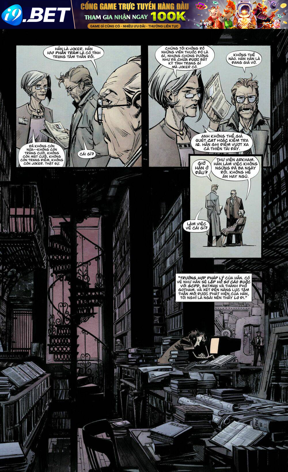Batman: White Knight - Hiệp Sĩ Minh Bạch Chương 1.2 Ảnh 11