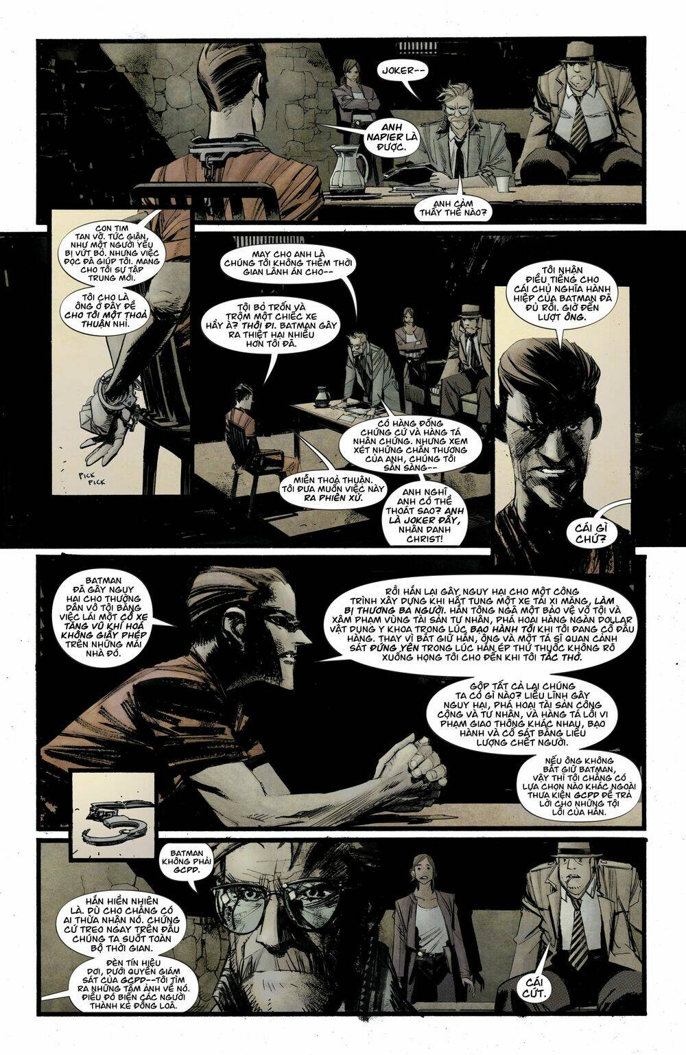 Batman: White Knight - Hiệp Sĩ Minh Bạch Chương 1.2 Ảnh 13