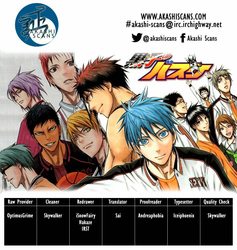 Vua Bóng Rổ Kuroko Chương 259 Ảnh 5