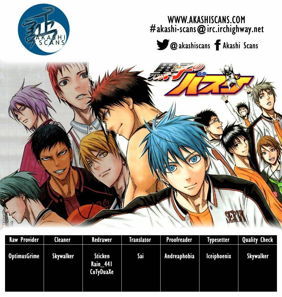 Vua Bóng Rổ Kuroko Chương 271 Ảnh 5