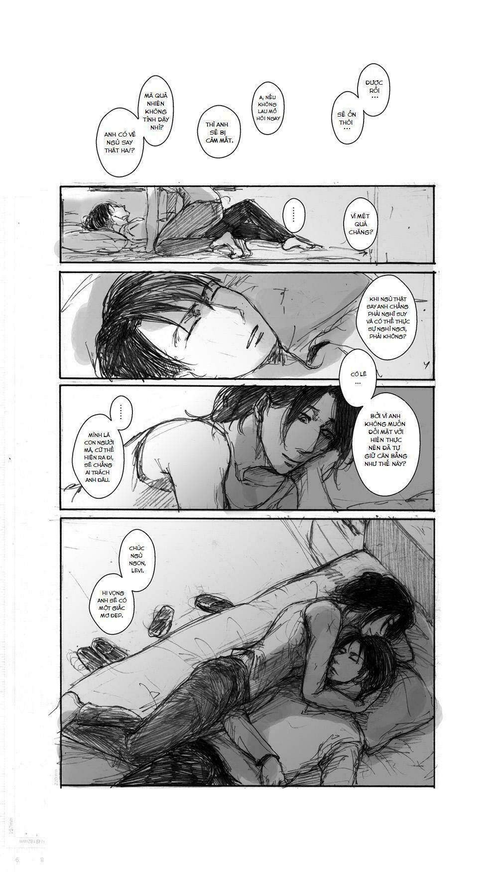 Tấn Công Người Khổng Lồ - Doujinshi Levihan Chương 10 Ảnh 6