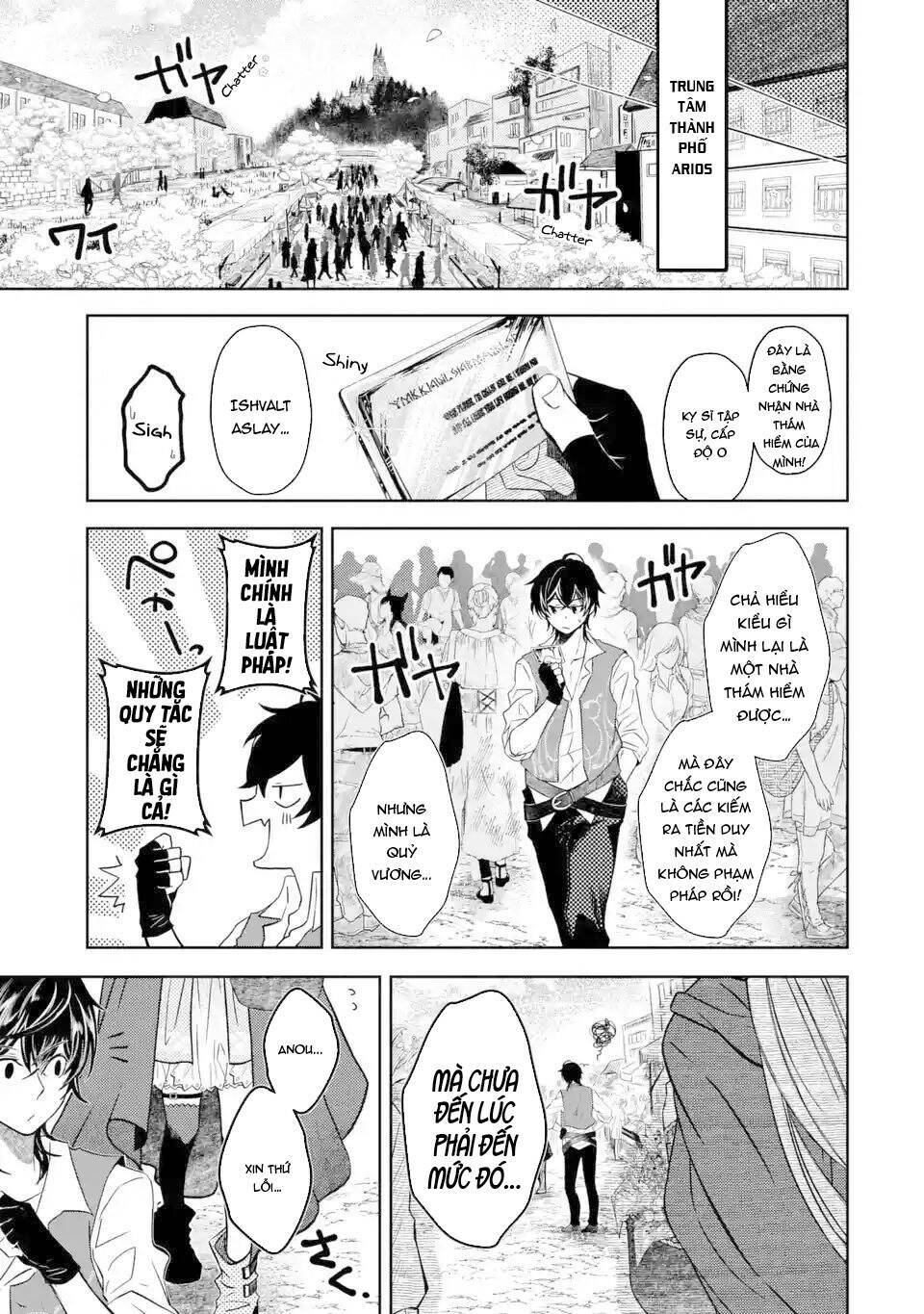 Level 0 No Maou-Sama, Isekai De Boukensha Wo Hajimemasu Chương 2.5 Ảnh 7