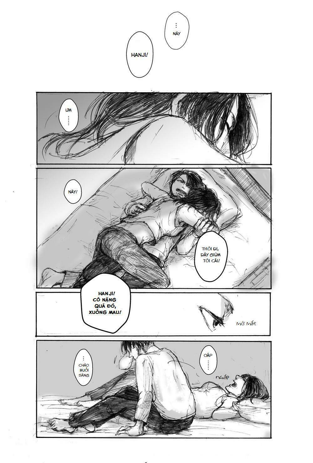 Tấn Công Người Khổng Lồ - Doujinshi Levihan Chương 10 Ảnh 7