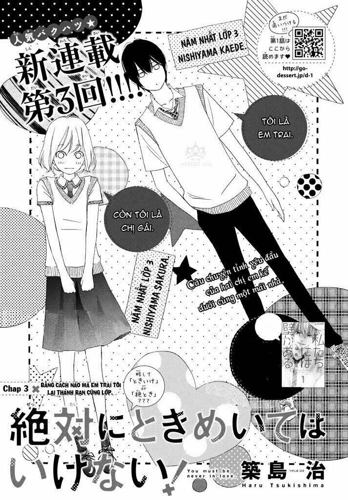 Zettai Ni Tokimeite Wa Ikenai! Chương 3 Ảnh 7
