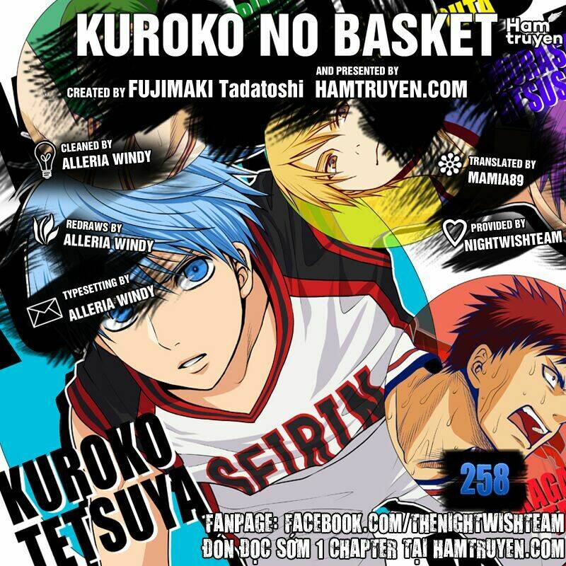 Vua Bóng Rổ Kuroko Chương 258 Ảnh 3