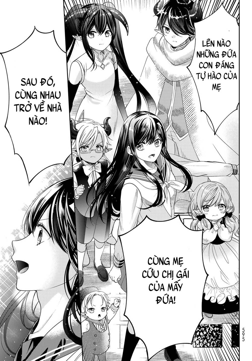 Isekai De Saikyo Mao No Kodomotachi No Mama Ni Natchaimashita Chương 39 Ảnh 42