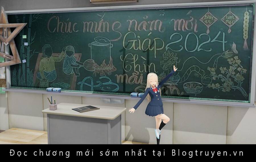 Bé Sơ Trung Sasha Và Thằng Bạn Otaku Cùng Lớp Chương 14.5 Ảnh 2