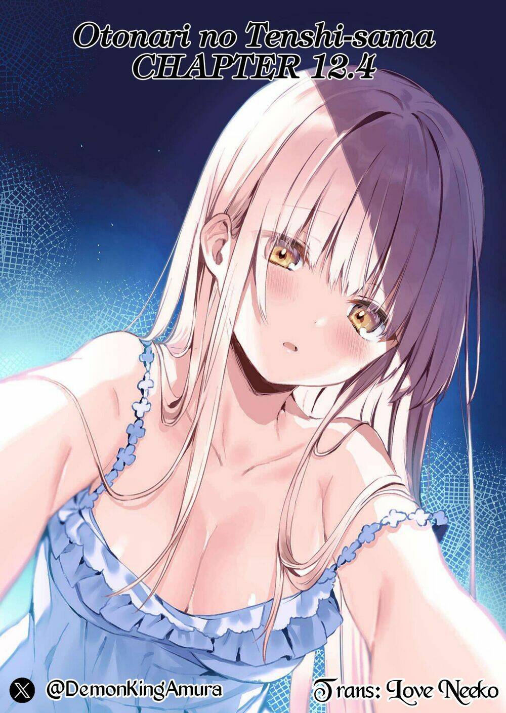 Otonari No Tenshi-Sama Ni Itsunomanika Dame Ningen Ni Sareteita Ken Chương 12.4 Ảnh 2