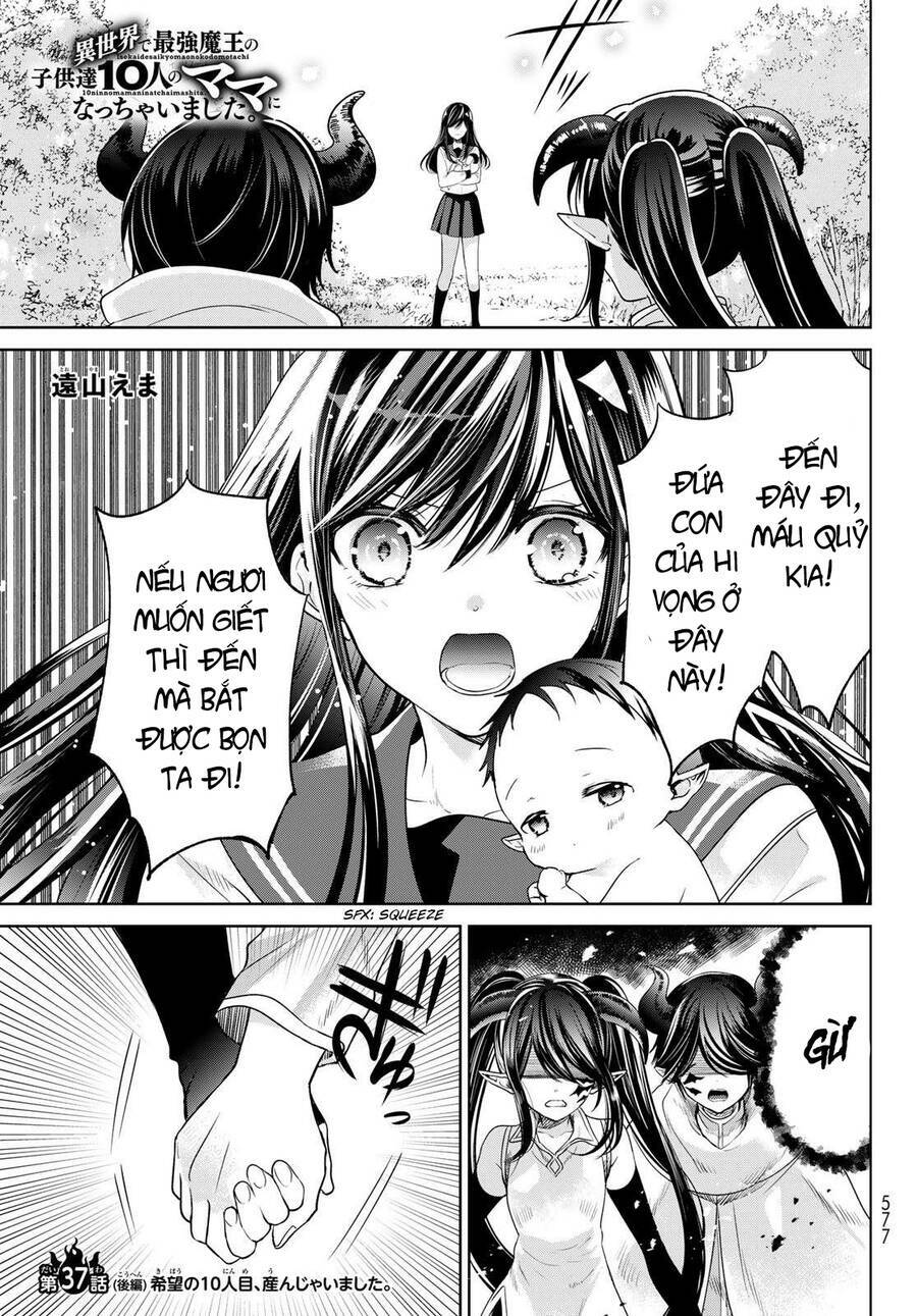 Isekai De Saikyo Mao No Kodomotachi No Mama Ni Natchaimashita Chương 37.2 Ảnh 3