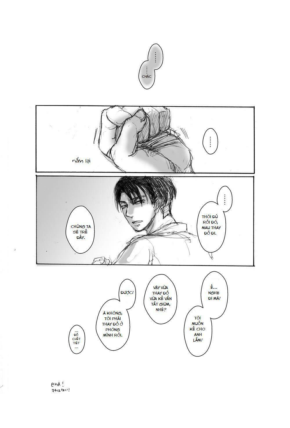 Tấn Công Người Khổng Lồ - Doujinshi Levihan Chương 10 Ảnh 8