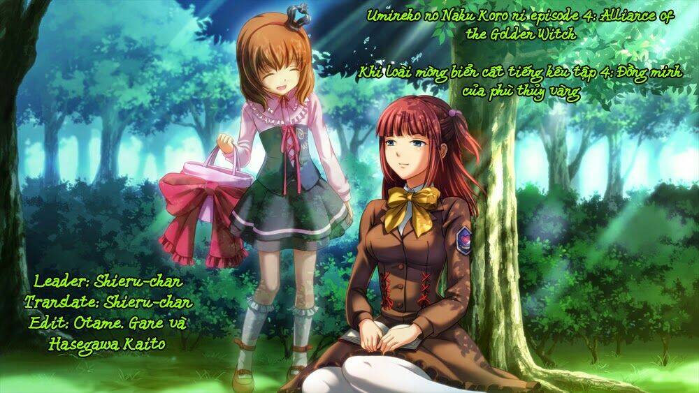 Umineko No Naku Koro Ni Episode 4: Alliance Of The Golden Witch Chương 6 Ảnh 2