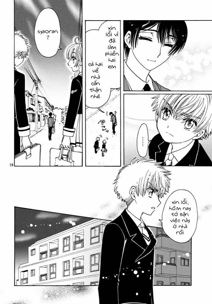Thủ Lĩnh Thẻ Bài 2: Card Captor Sakura 2 Chương 15 Ảnh 21