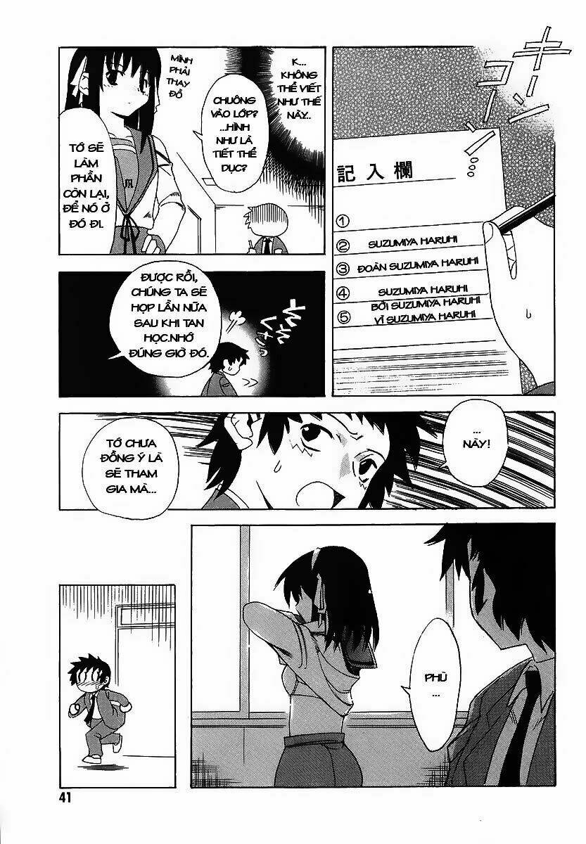 Nỗi Buồn Của Suzumiya Haruhi Chương 2 Ảnh 6