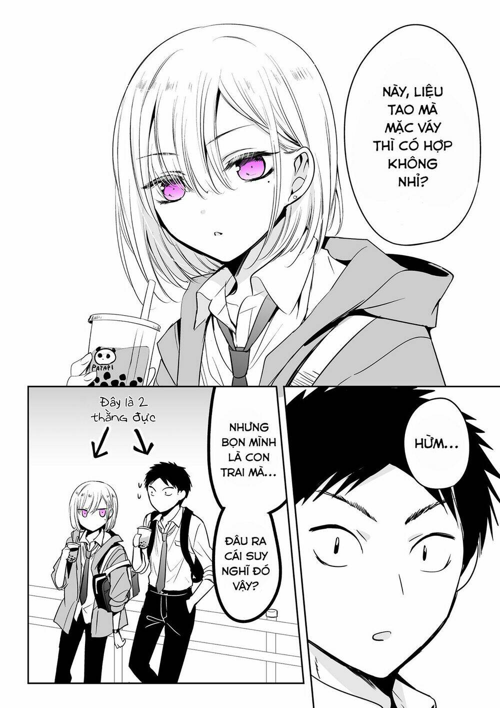 Tomodachi Ga Sukato Wa Kita Itte Itte Kita Chương 1 Ảnh 2